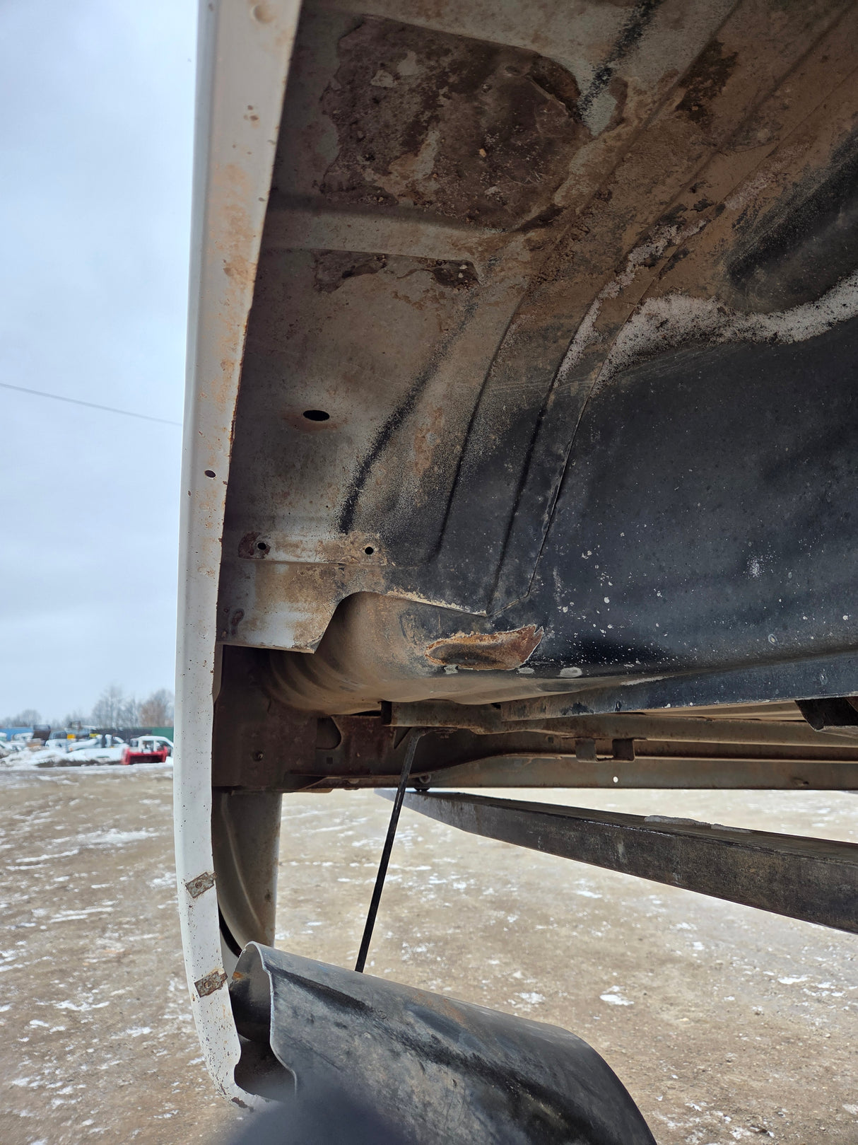 2011-2016 Ford F250 F350 Super Duty 6' 9" Short Truck Bed - Pearl White