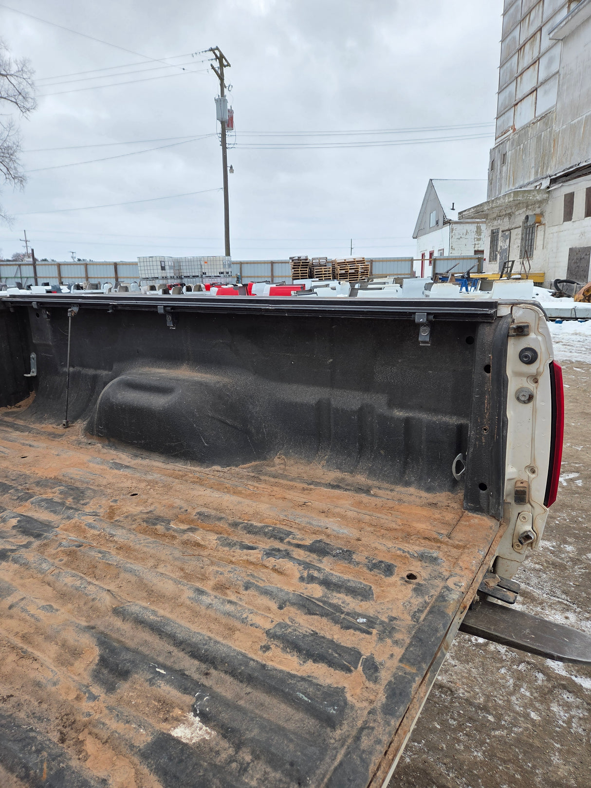 2011-2016 Ford F250 F350 Super Duty 6' 9" Short Truck Bed - Pearl White