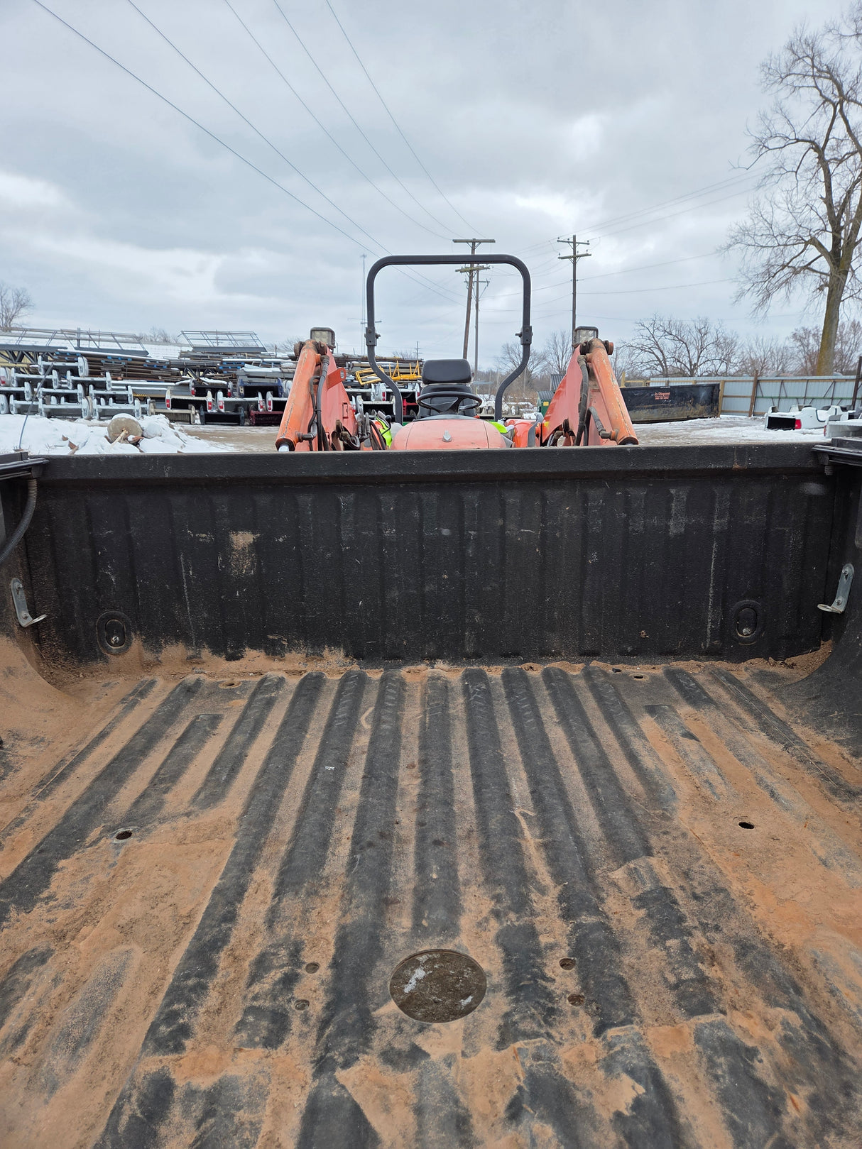 2011-2016 Ford F250 F350 Super Duty 6' 9" Short Truck Bed - Pearl White