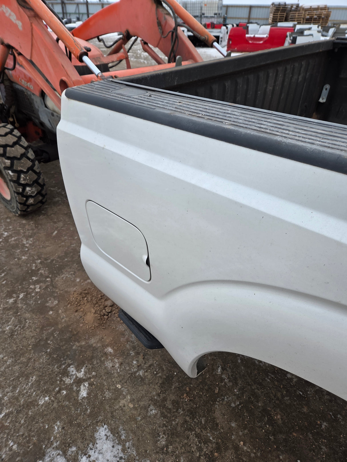 2011-2016 Ford F250 F350 Super Duty 6' 9" Short Truck Bed - Pearl White