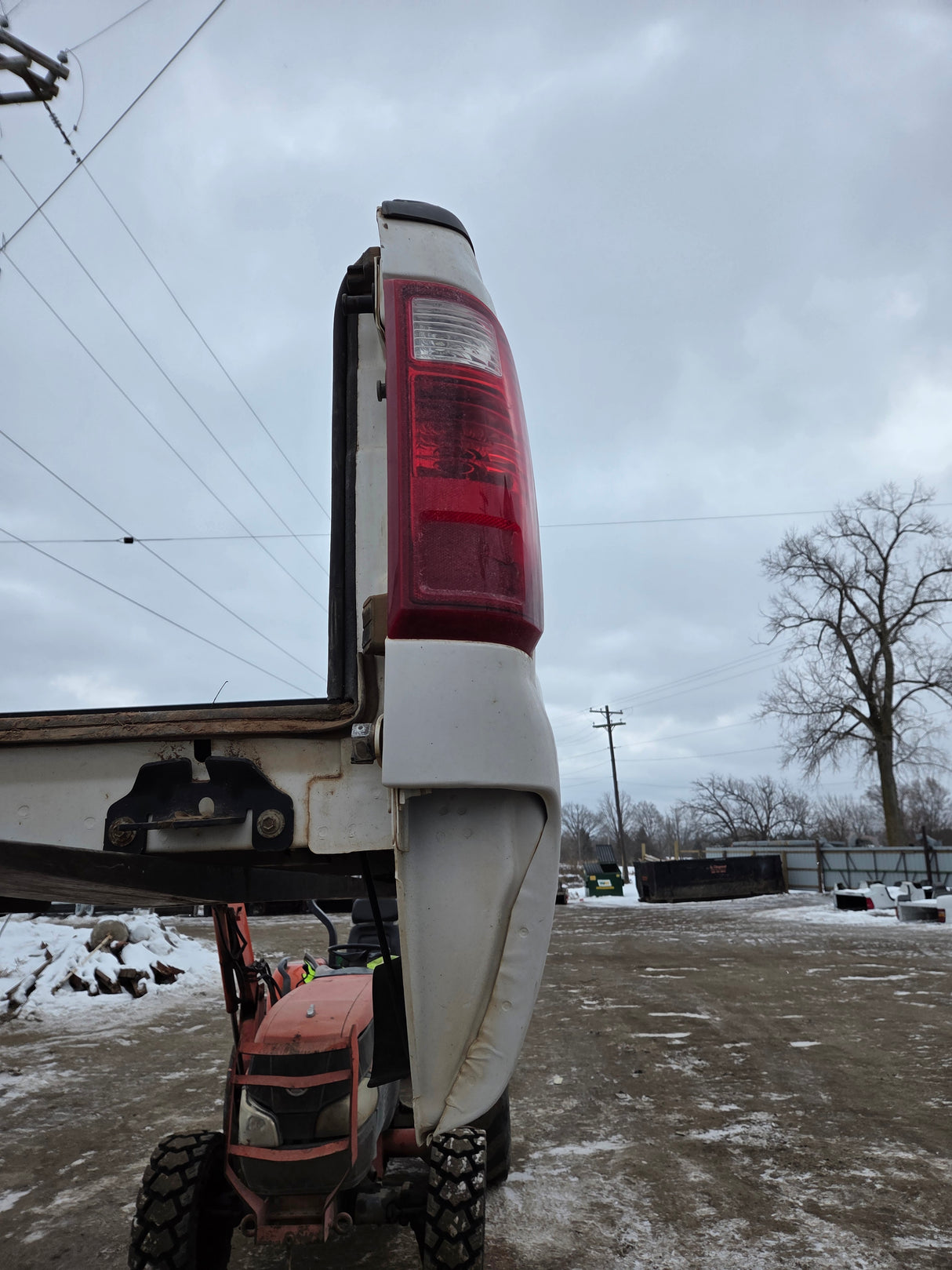 2011-2016 Ford F250 F350 Super Duty 6' 9" Short Truck Bed - Pearl White