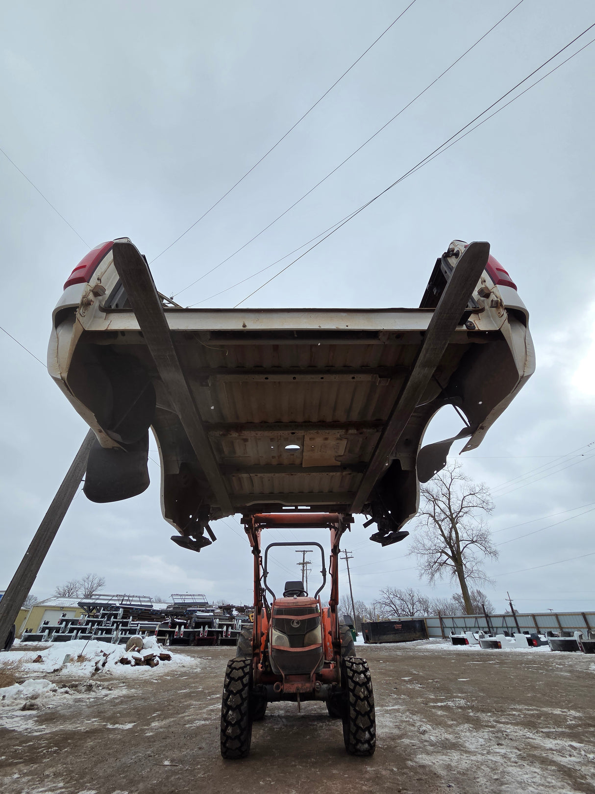 2011-2016 Ford F250 F350 Super Duty 6' 9" Short Truck Bed - Pearl White
