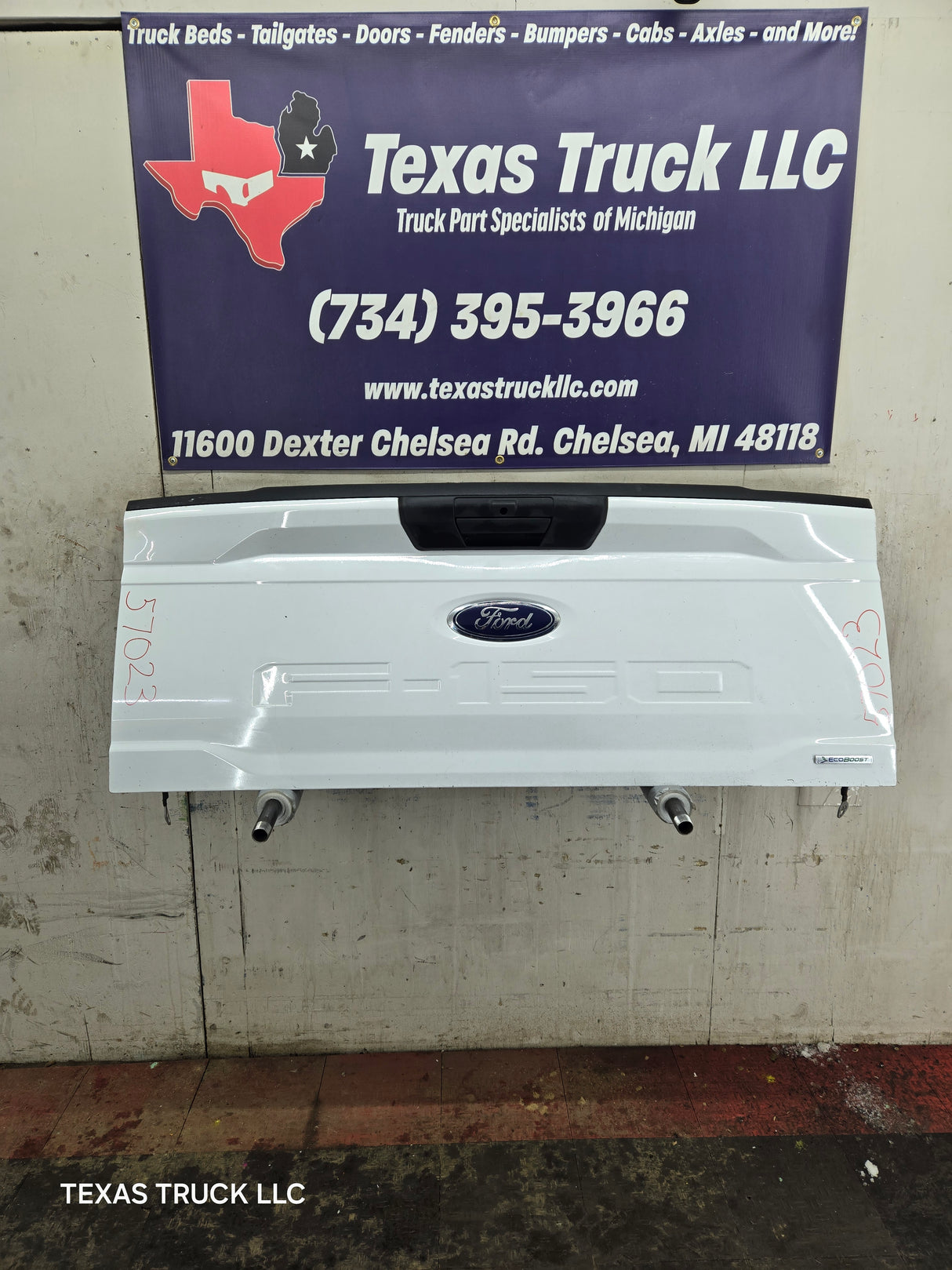 2021-2025 Ford F150 Tailgate / Lid - Oxford White