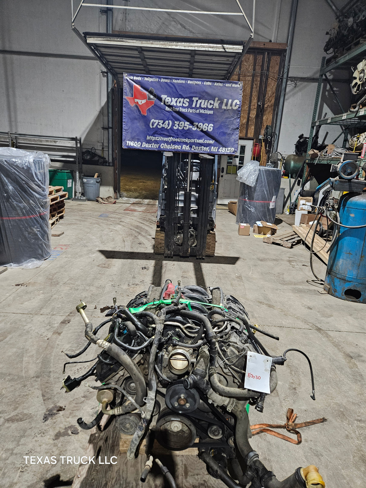 2014 Ford F150 5.0L Eco Boost Gas Engine 233k Miles Runs Rough