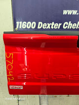 2023-2025 Ford Super Duty F250 F350 F450 F550 Tailgate - Red