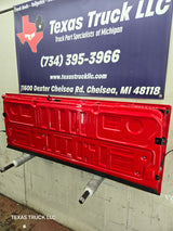 2023-2025 Ford Super Duty F250 F350 F450 F550 Tailgate - Red