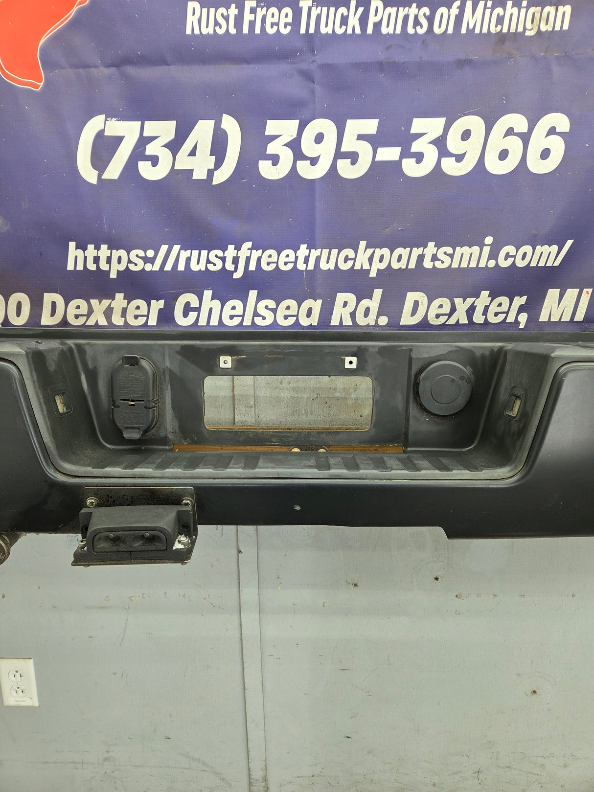 2015-2019 Chevrolet Silverado 1500 Rear Bumper - Black