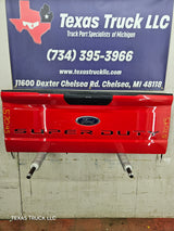 2023-2025 Ford Super Duty F250 F350 F450 F550 Tailgate - Red