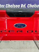 2023-2025 Ford Super Duty F250 F350 F450 F550 Tailgate - Red
