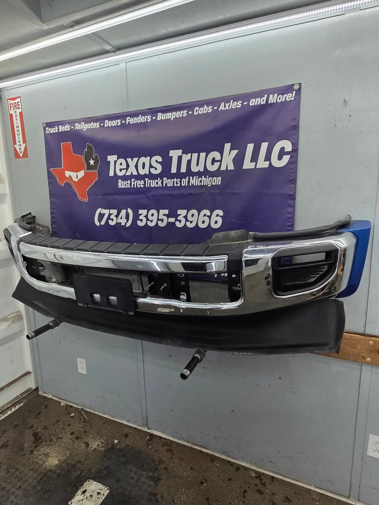 2020-2022 Ford Super Duty F450 F550 Front Bumper - Chrome