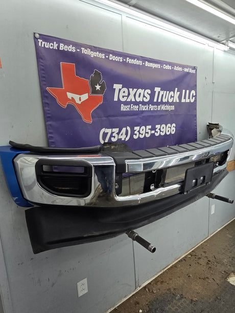2020-2022 Ford Super Duty F450 F550 Front Bumper - Chrome