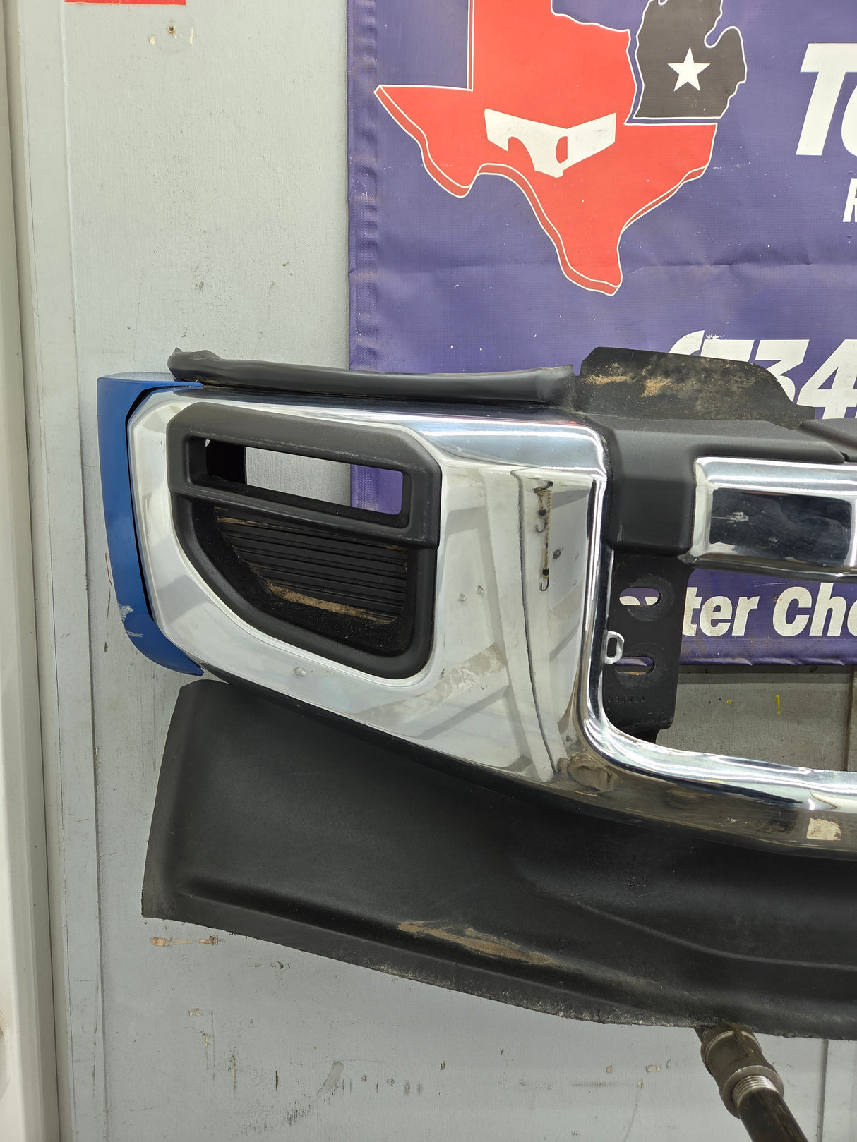 2020-2022 Ford Super Duty F450 F550 Front Bumper - Chrome