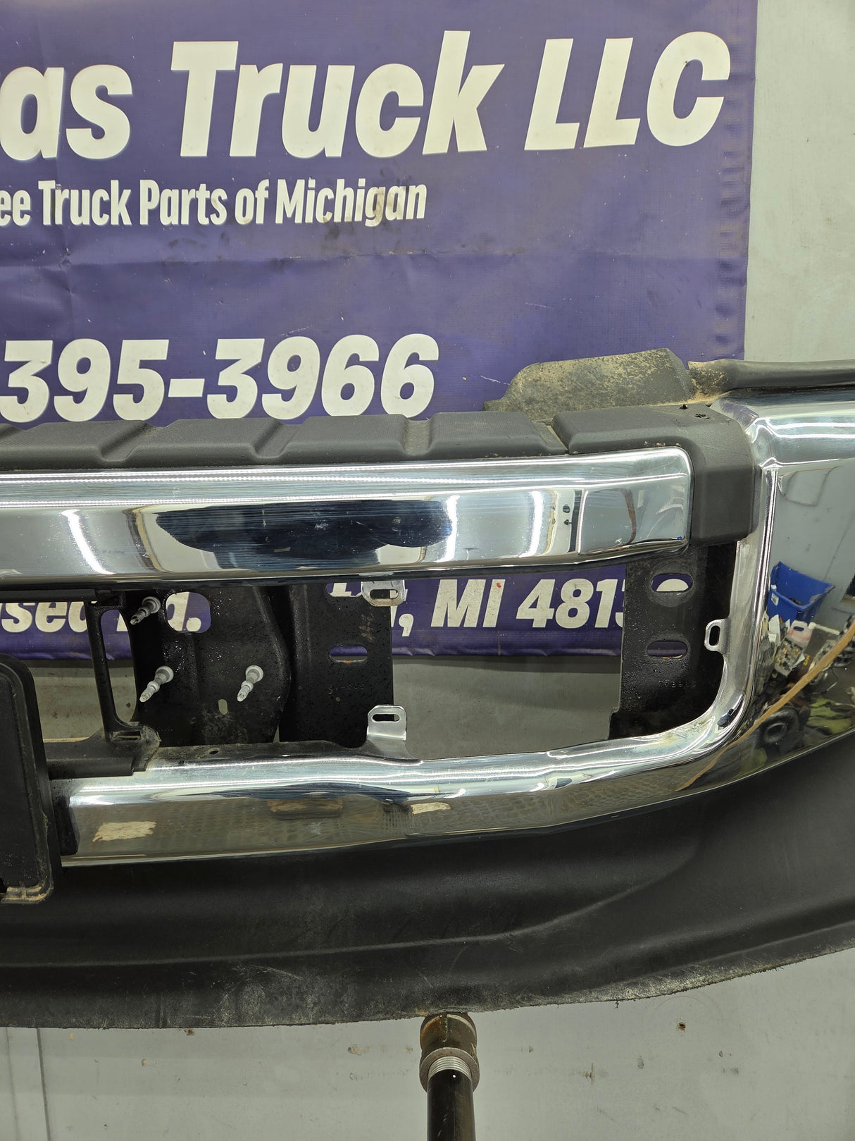 2020-2022 Ford Super Duty F450 F550 Front Bumper - Chrome