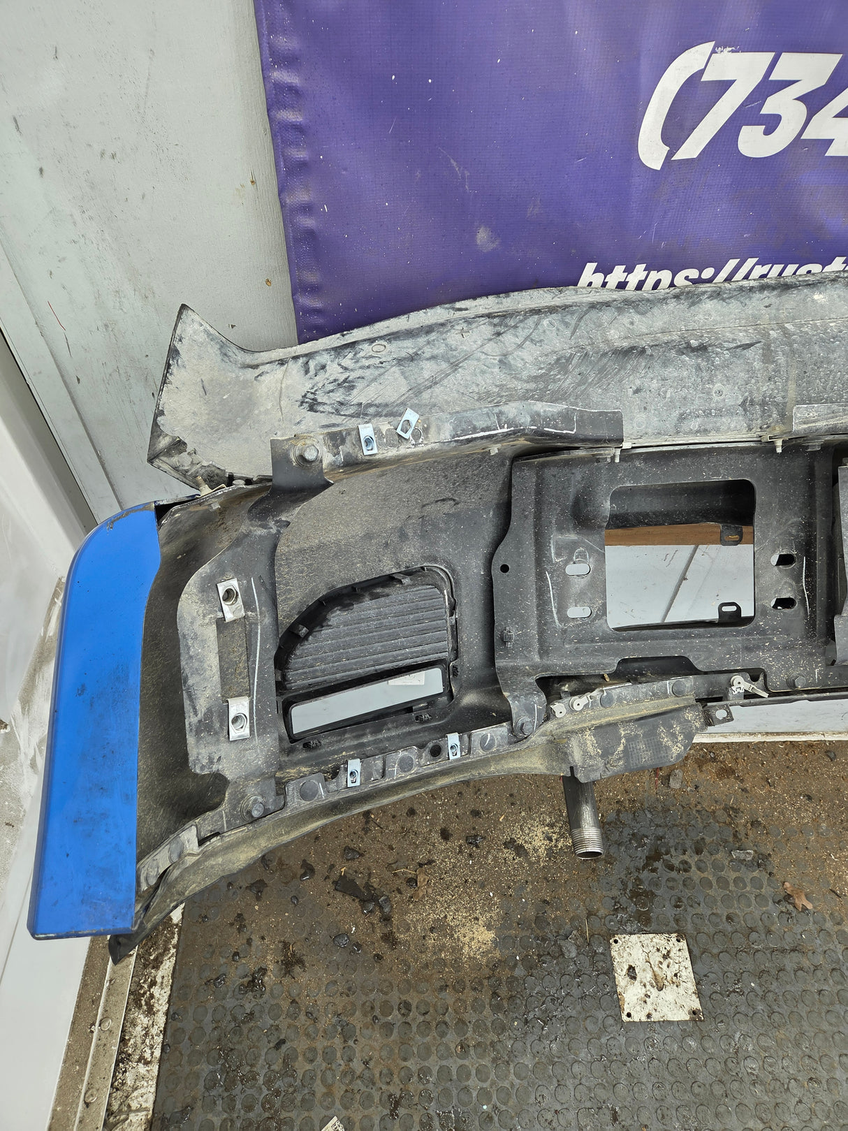 2020-2022 Ford Super Duty F450 F550 Front Bumper - Chrome