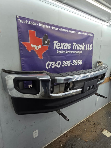 2020-2022 Ford Super Duty F250 F350 Front Bumper - Chrome
