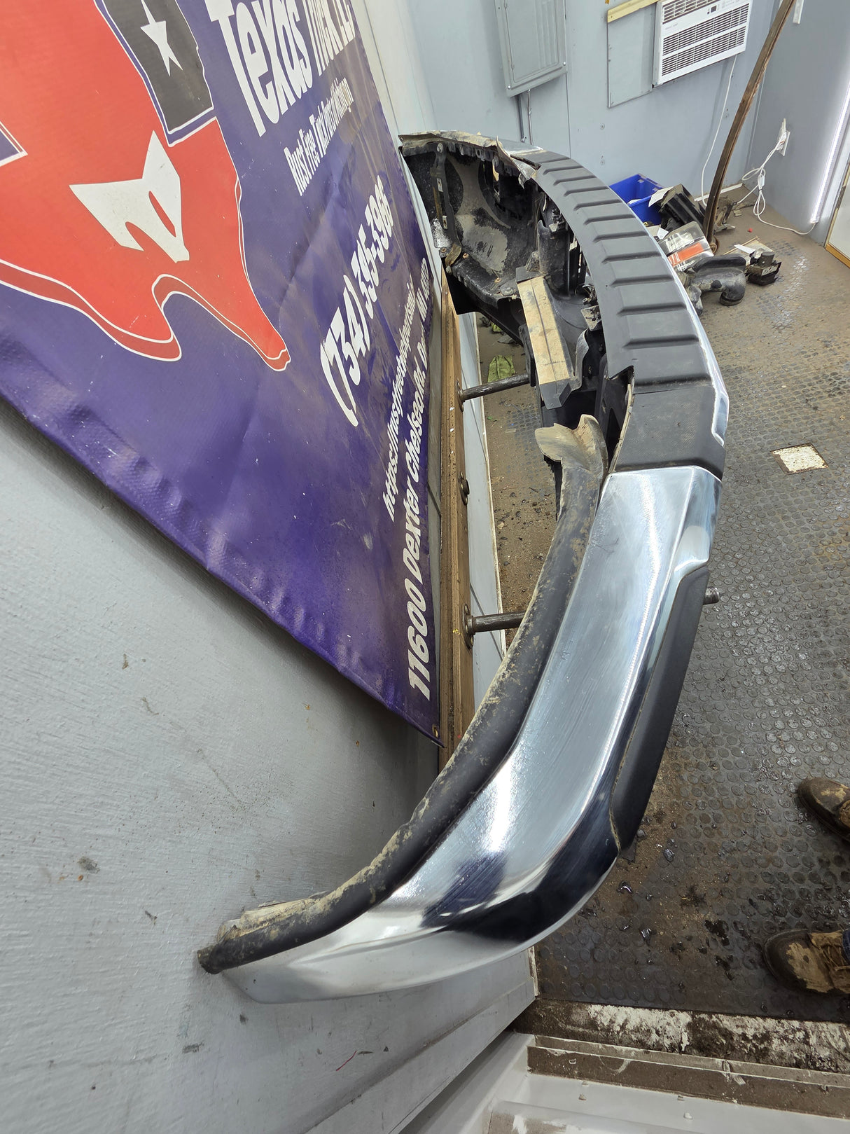 2020-2022 Ford Super Duty F250 F350 Front Bumper - Chrome