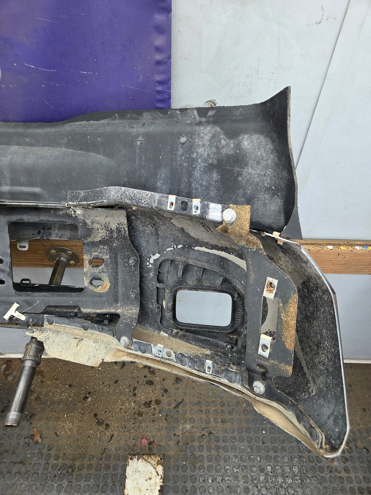 2020-2022 Ford Super Duty F250 F350 Front Bumper - Chrome