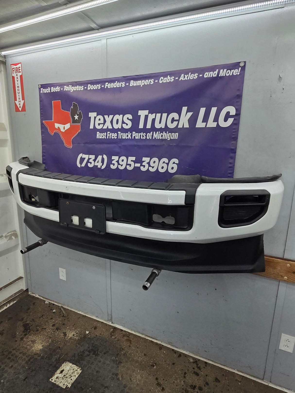 2020-2022 Ford Super Duty F250 F350 Front Bumper - White