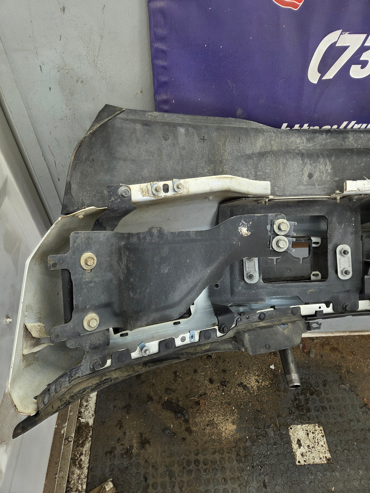 2020-2022 Ford Super Duty F250 F350 Front Bumper - White