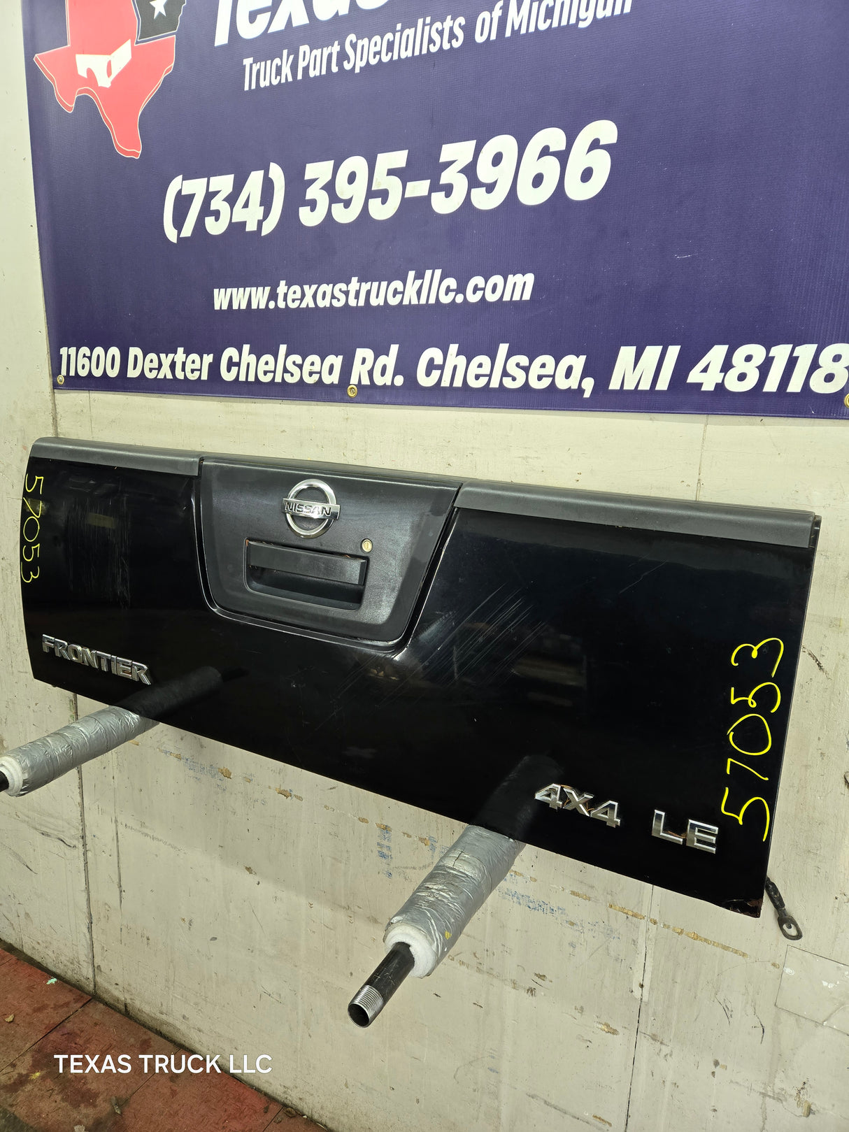 2005-2012 Nissan Frontier Tailgate Trunk Hatch