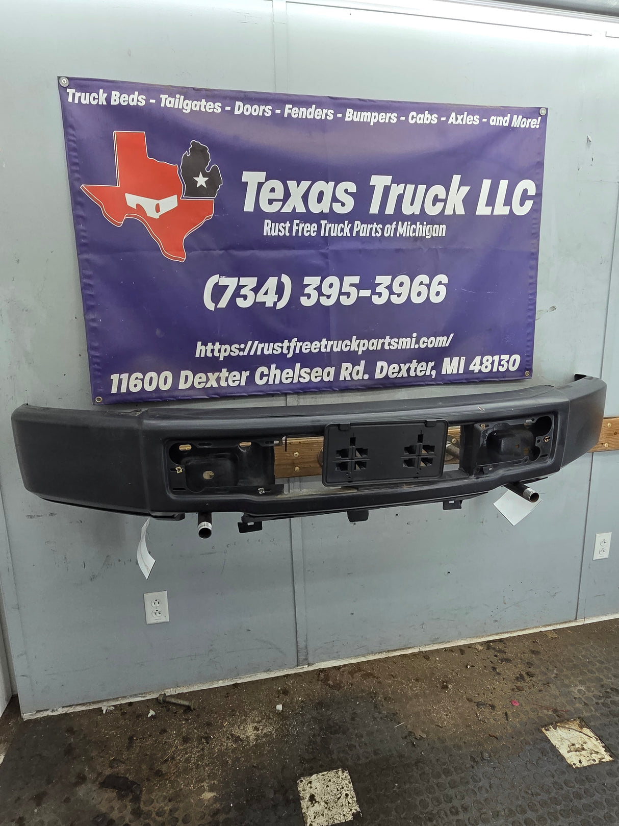 2015-2017 Ford F150 Front Bumper - Black