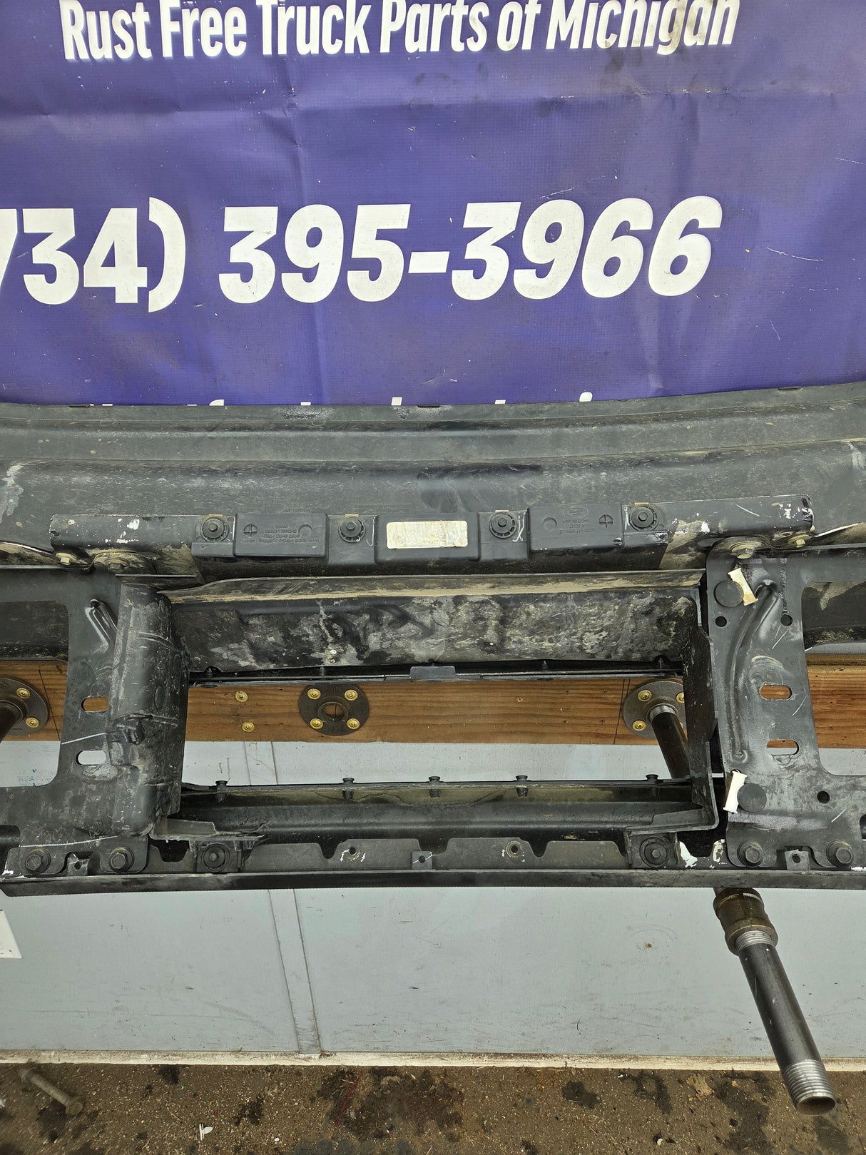 2023-2025 Ford Super Duty F250 F350 Front Bumper - Chrome
