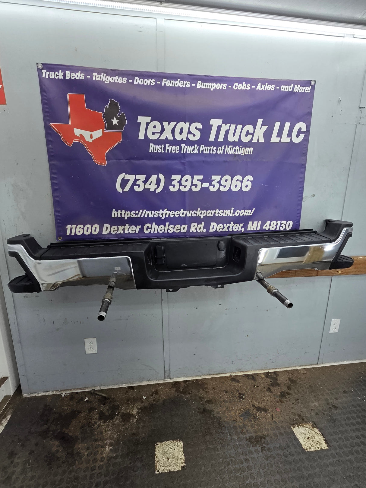 2023-2026 Ford Super Duty Rear Bumper F250 F350 F450 F550