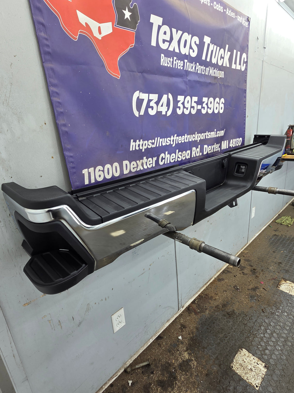 2023-2026 Ford Super Duty Rear Bumper F250 F350 F450 F550