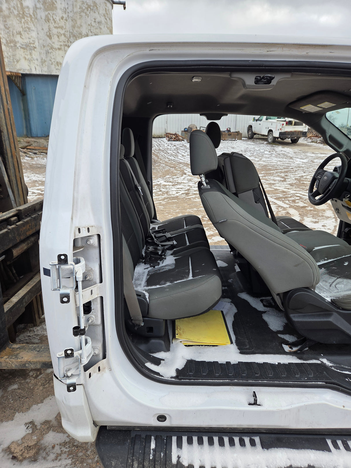 2015-2020 Ford F150 4 Door Extended Super Cab - Oxford White