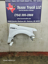 2009-2014 Ford F150 RH Passenger Fender - Oxford White