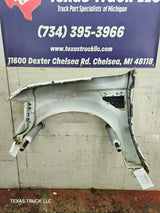 2008-2010 Ford Super Duty F250 F350 RH Passenger Side Fender - Oxford White
