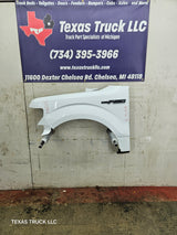 2009-2014 Ford F150 LH Driver Fender - Oxford White