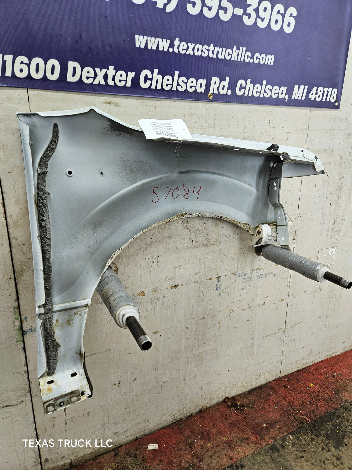 2009-2014 Ford F150 LH Driver Fender - Oxford White