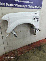 2008-2010 Ford Super Duty F250 F350 LH Driver Side Fender - Oxford White
