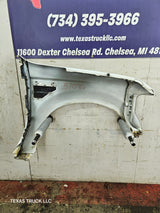 2008-2010 Ford Super Duty F250 F350 LH Driver Side Fender - Oxford White