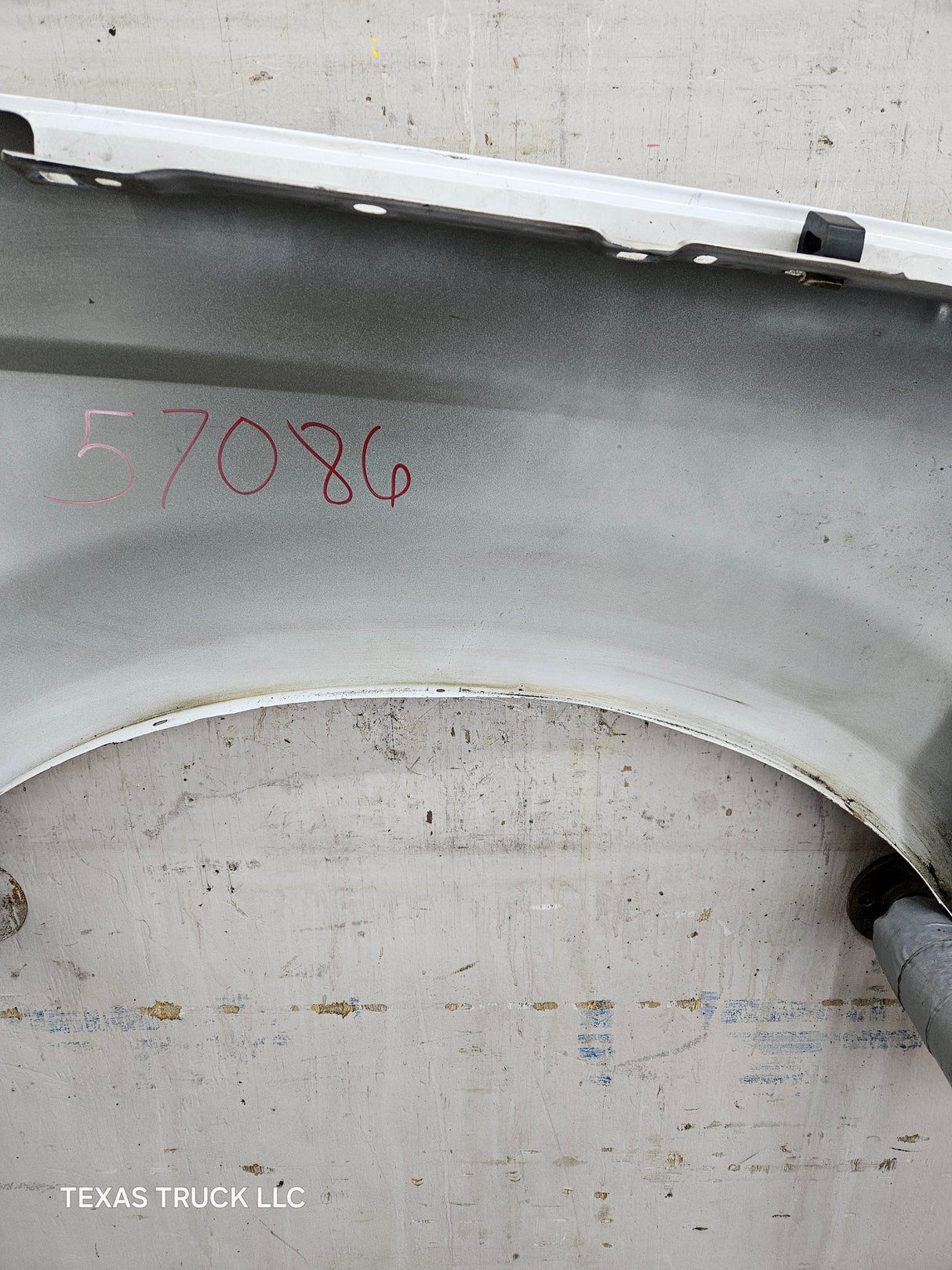 2008-2010 Ford Super Duty F250 F350 LH Driver Side Fender - Oxford White