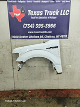 2009-2014 Ford F150 LH Driver Fender - Oxford White