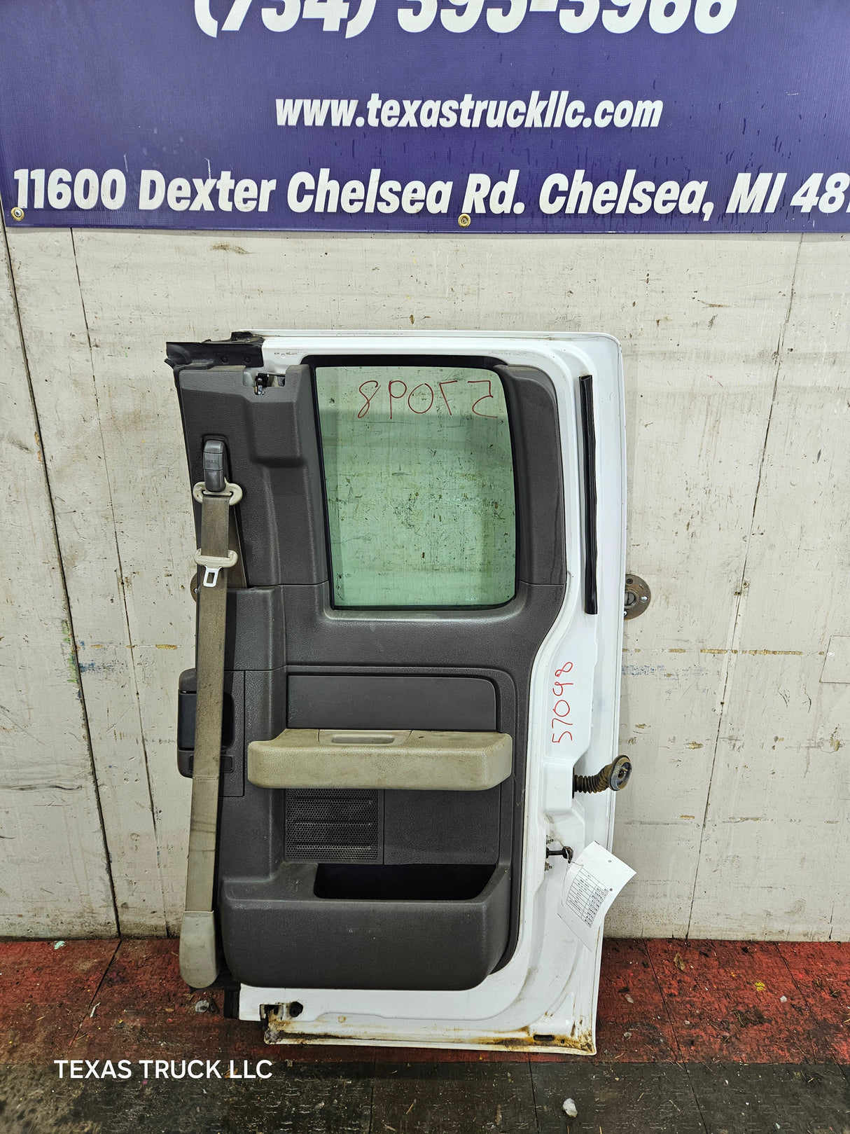 2009-2014 Ford F150 Rear Passenger Side RH Extended Cab Door