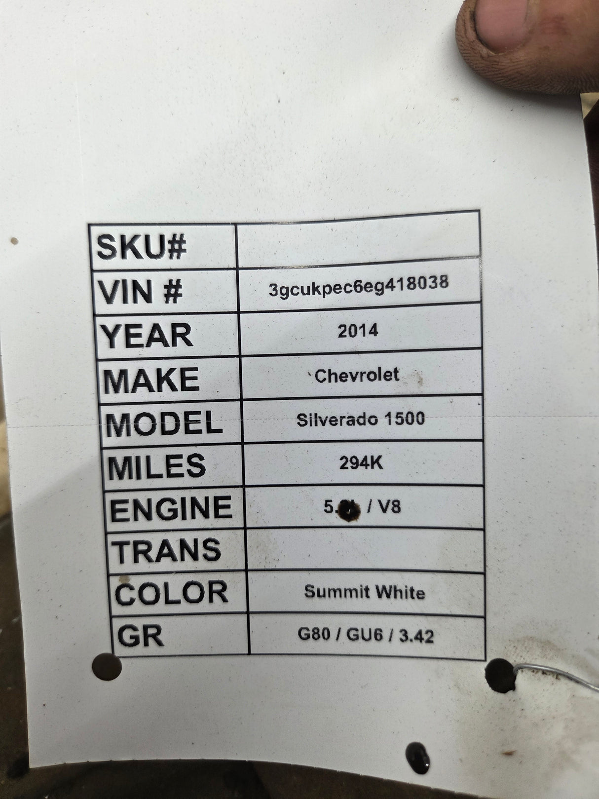 2014 Chevrolet Silverado GMC Sierra 1500 Electric Shift TRANSFER CASE