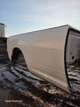 2019-2025 Dodge Ram 2500 3500 5th Gen 8' Long Truck Bed - White
