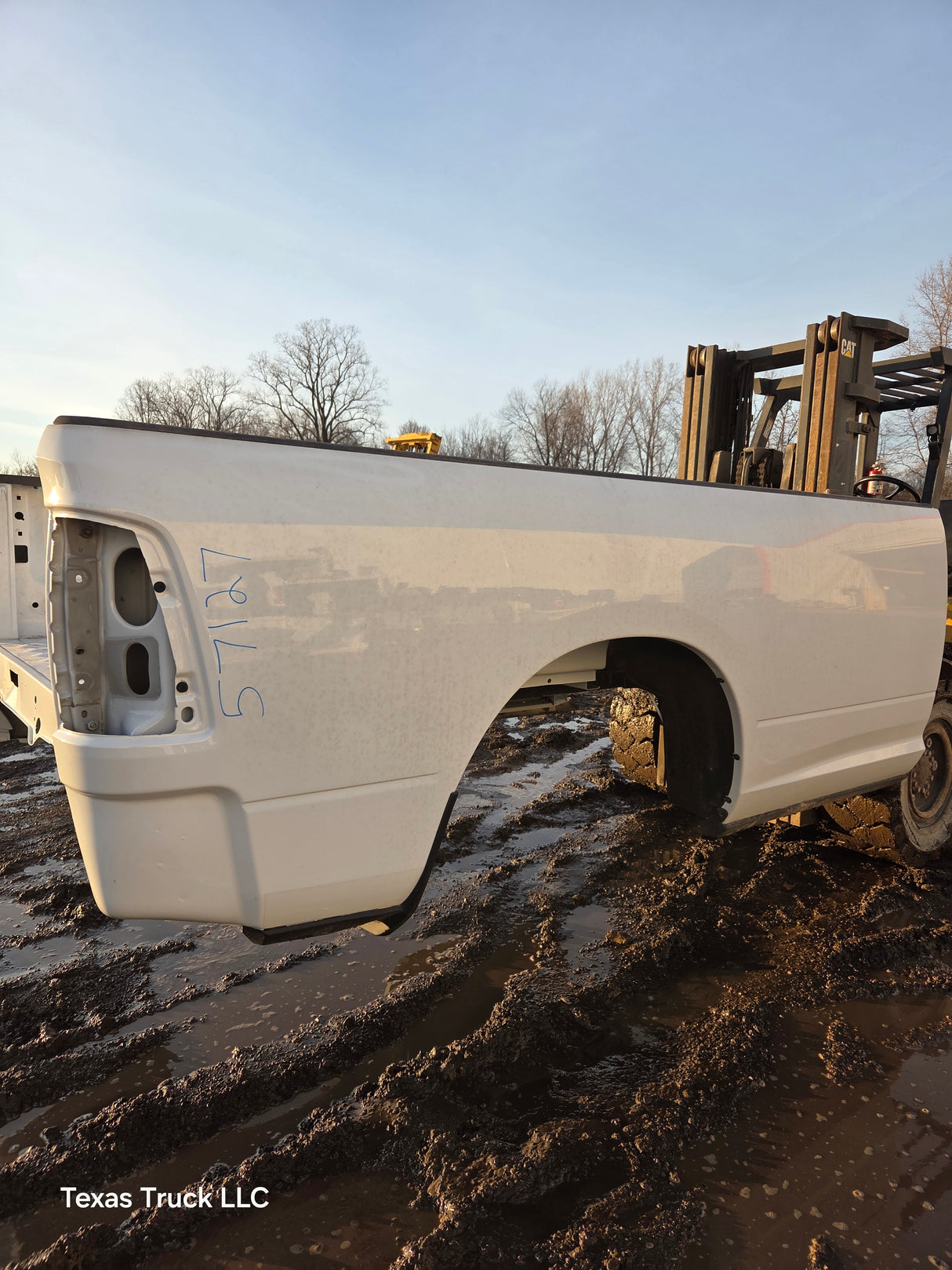 2019-2025 Dodge Ram 2500 3500 5th Gen 8' Long Truck Bed - White