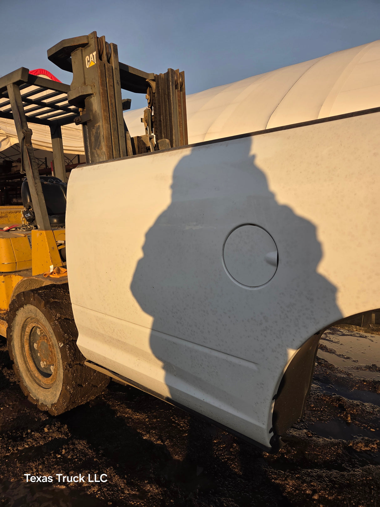 2019-2025 Dodge Ram 2500 3500 5th Gen 8' Long Truck Bed - White