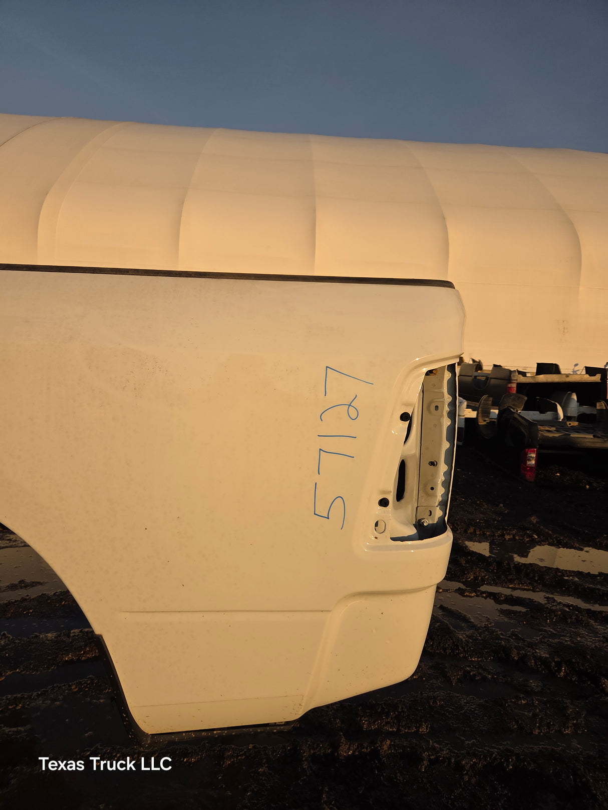 2019-2025 Dodge Ram 2500 3500 5th Gen 8' Long Truck Bed - White