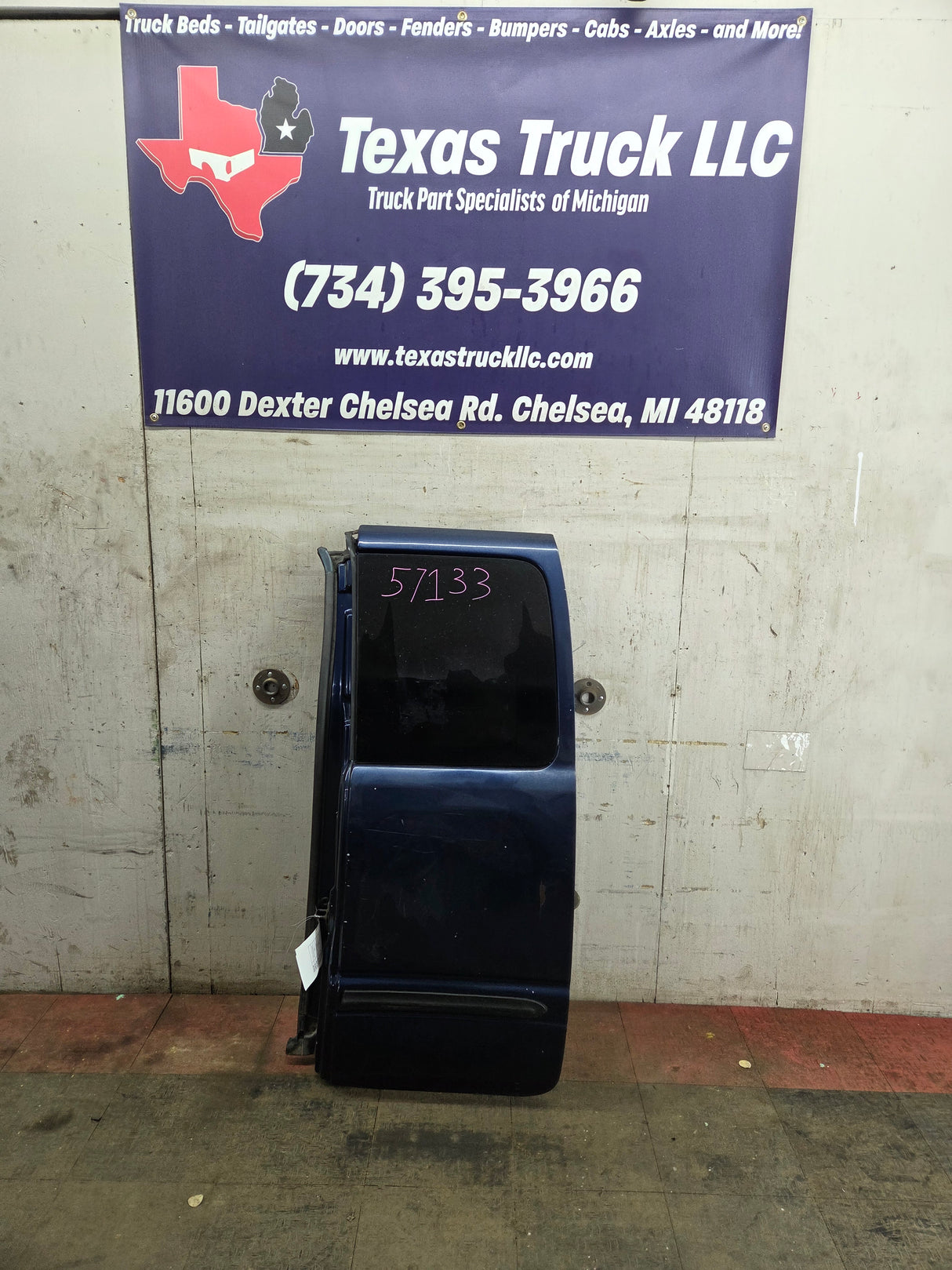 1994-2002 Dodge Ram 2nd Gen LH Driver Side Rear Extended Cab Door 1500 2500 3500