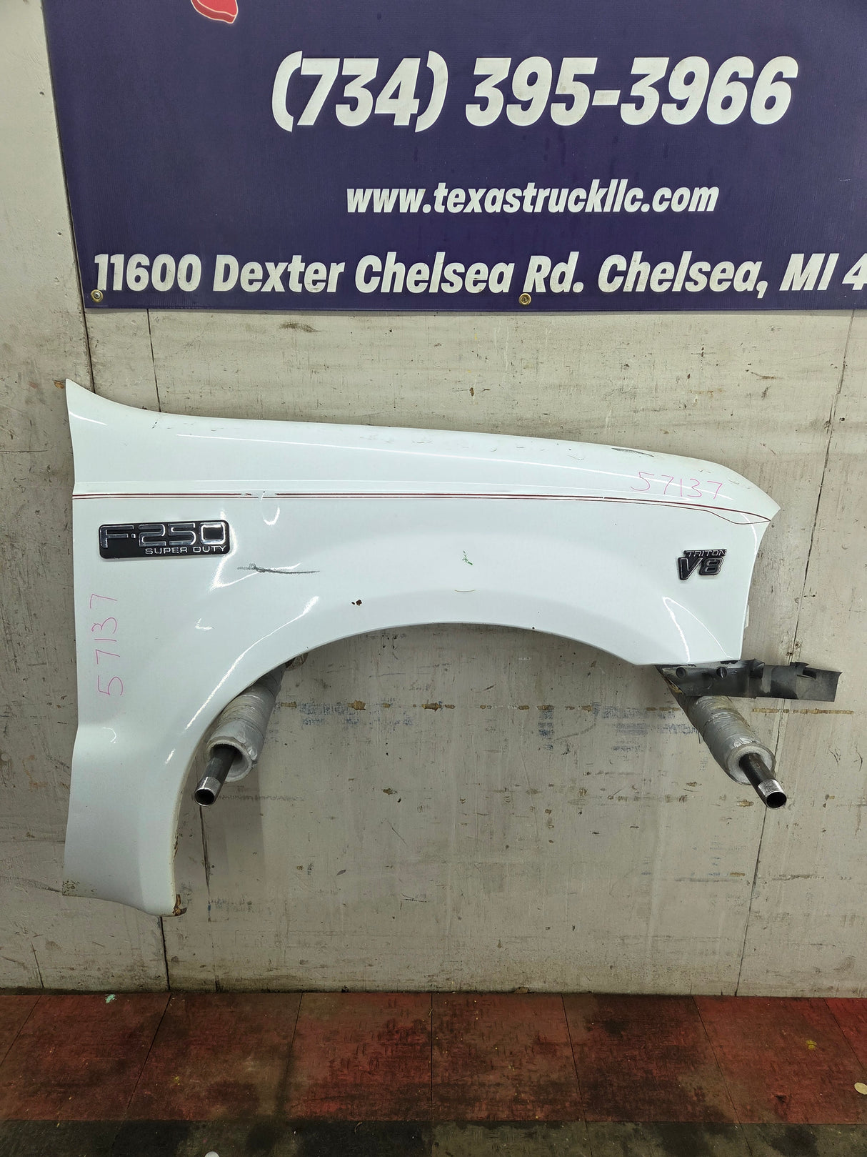 1999-2007 Ford Super Duty RH Passenger Side Front Fender F250 F350 F450 F550 Excursion