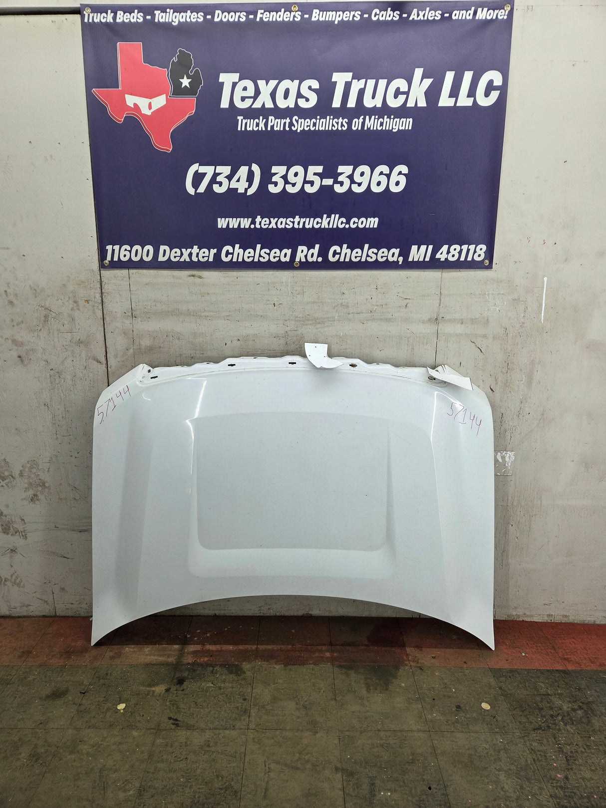 2009-2014 Ford F150 Hood - Oxford White