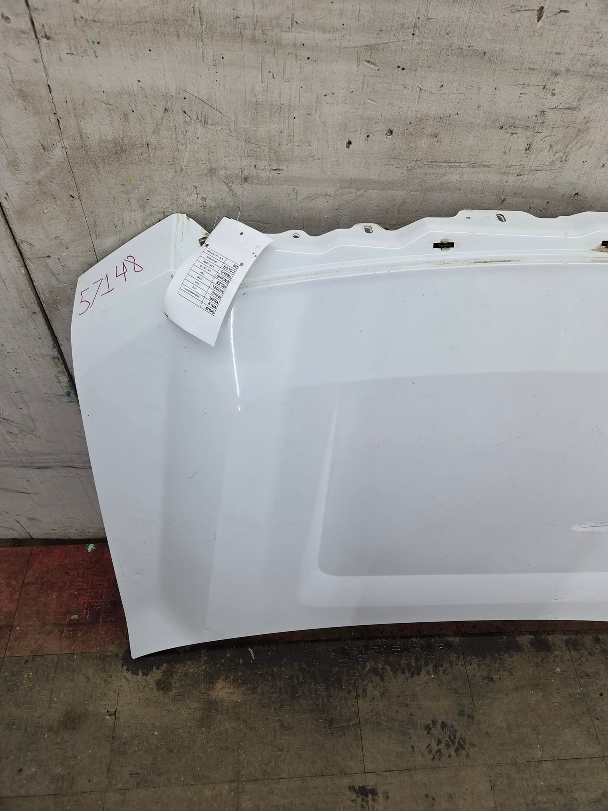 2009-2014 Ford F150 Hood - Oxford White