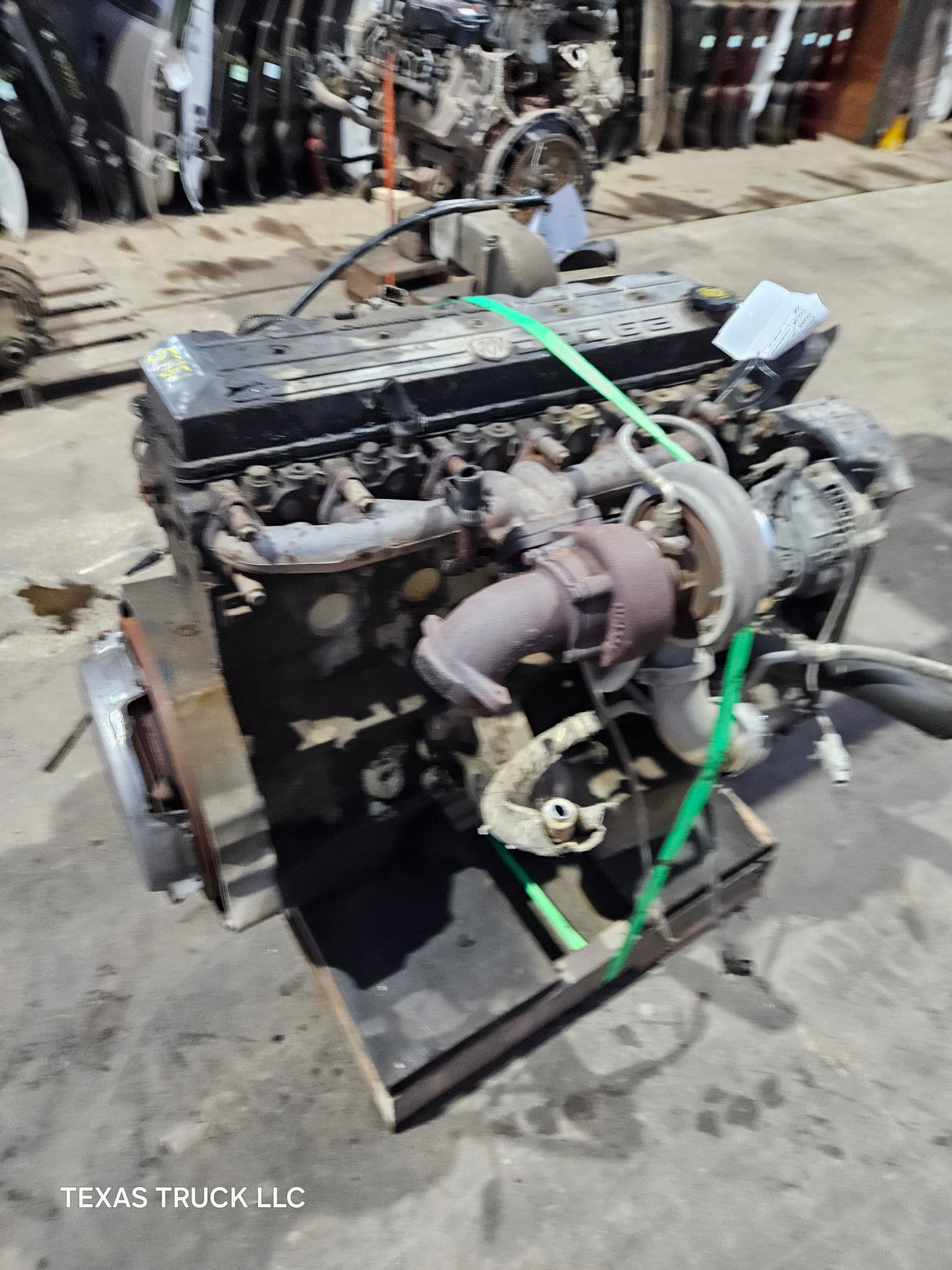 2000 Dodge Ram 3500 5.9L 24v Cummins Turbo Diesel Complete Engine Ran Great