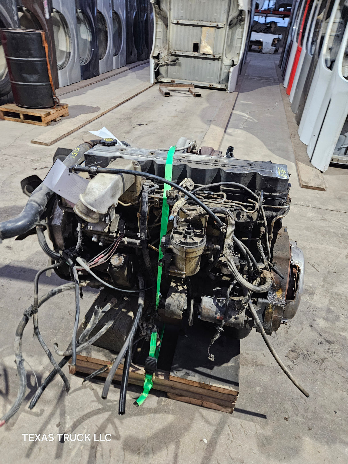 2000 Dodge Ram 3500 5.9L 24v Cummins Turbo Diesel Complete Engine Ran Great