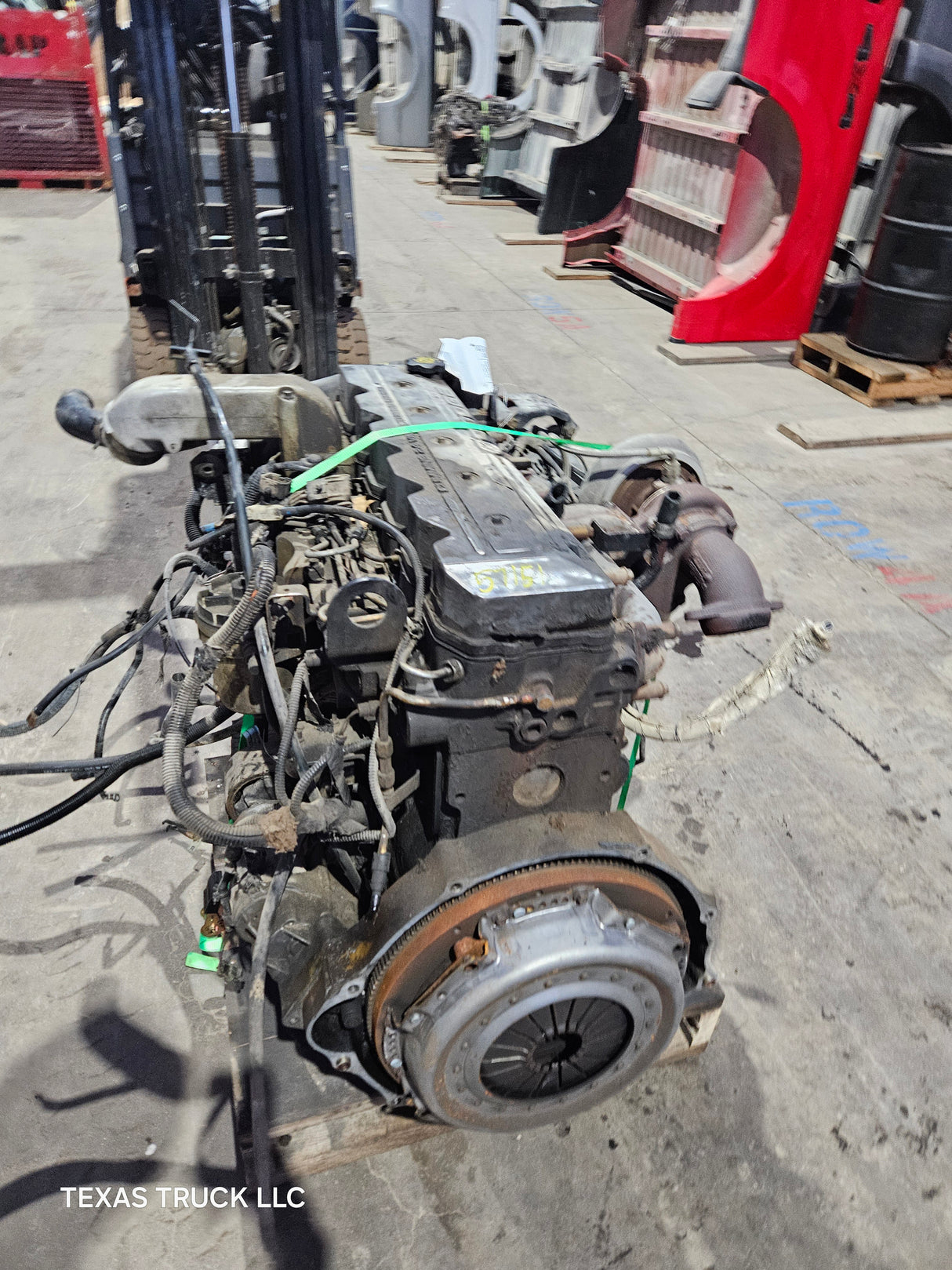 2000 Dodge Ram 3500 5.9L 24v Cummins Turbo Diesel Complete Engine Ran Great